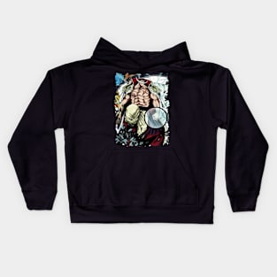 WHITEBEARD MERCH VTG Kids Hoodie